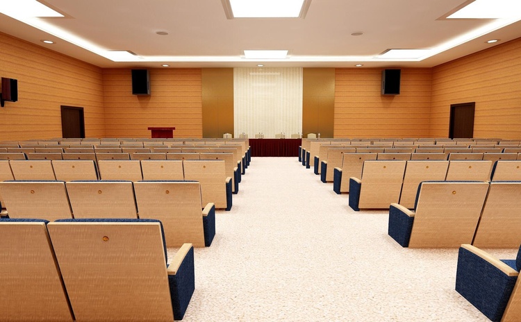 安徽宿州（zhōu）報告廳吸音板聲學工程-1