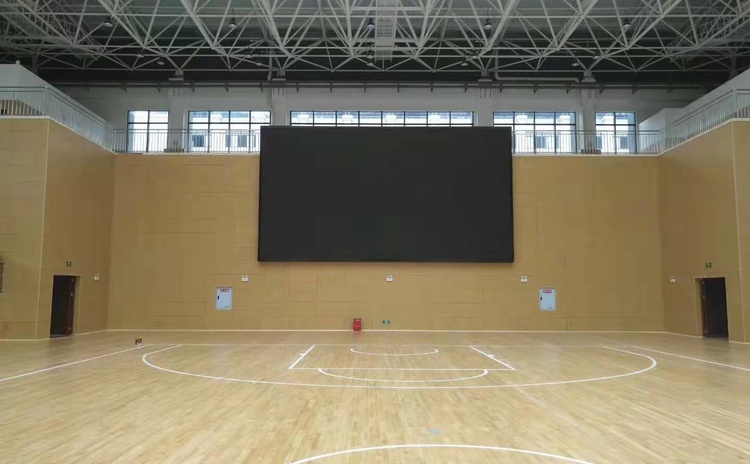 安徽池州體育館吸（xī）音板聲學工程-4